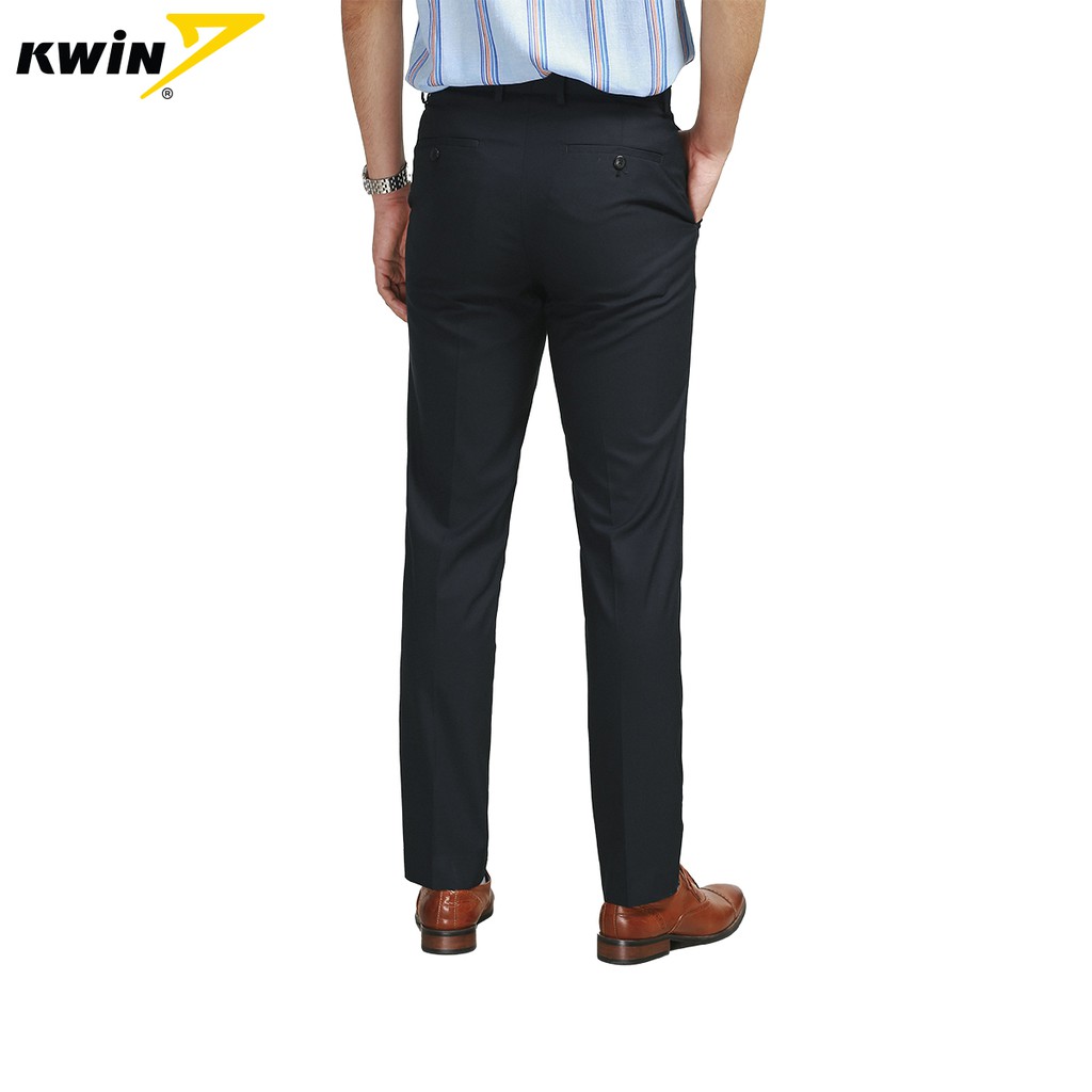 Quần âu nam Kwin cao cấp dáng suông nhẹ, mềm mại, thiết kế lịch lãm | BigBuy360 - bigbuy360.vn