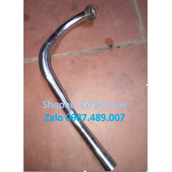 Cổ pô inox Exciter 150, Inox 304