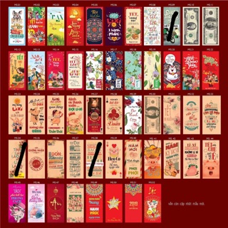 COMBO 500 BAO LÌ XÌ ĐỦ KIỂU
