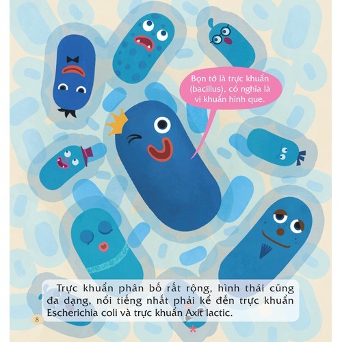 SÁCH - Khoa học thật là vui - Các loại vi khuẩn