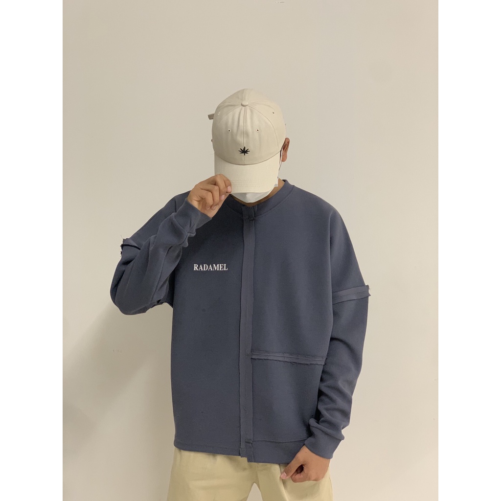 Áo Sweater Nam nữ Upside down basic hàng thiết kế Radamel Hot