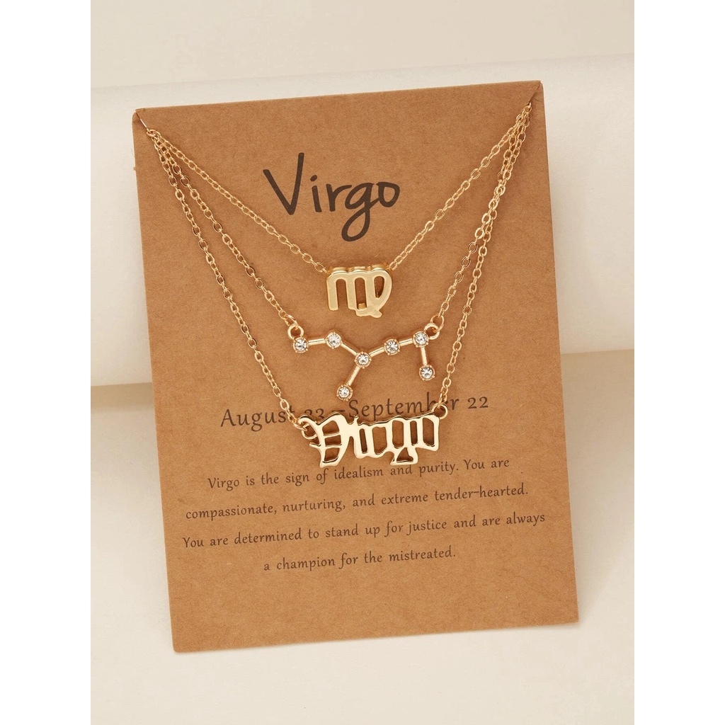 LINK TỔNG - Set 3 dây chuyền cung hoàng đạo đầy đủ