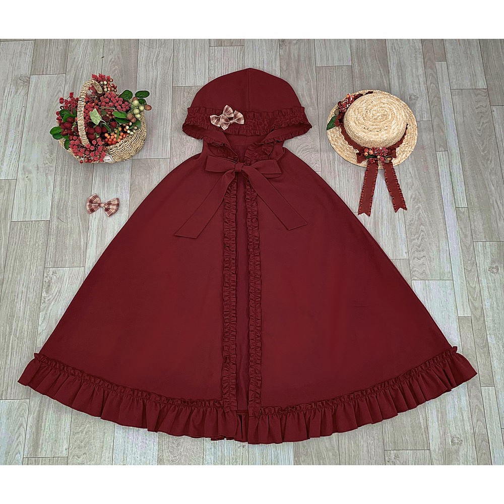 Váy Lolita Little Red Riding Hood tay dài dễ thương Minami Vogue