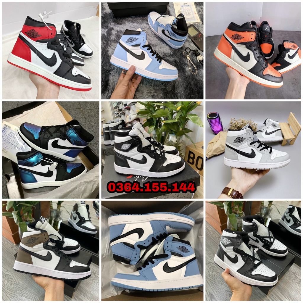 Giày air Jordan 1 High 2021 màu Nâu Cao ,jodan 1 Nâu cao cổ hot trend bản đẹp nam nữ