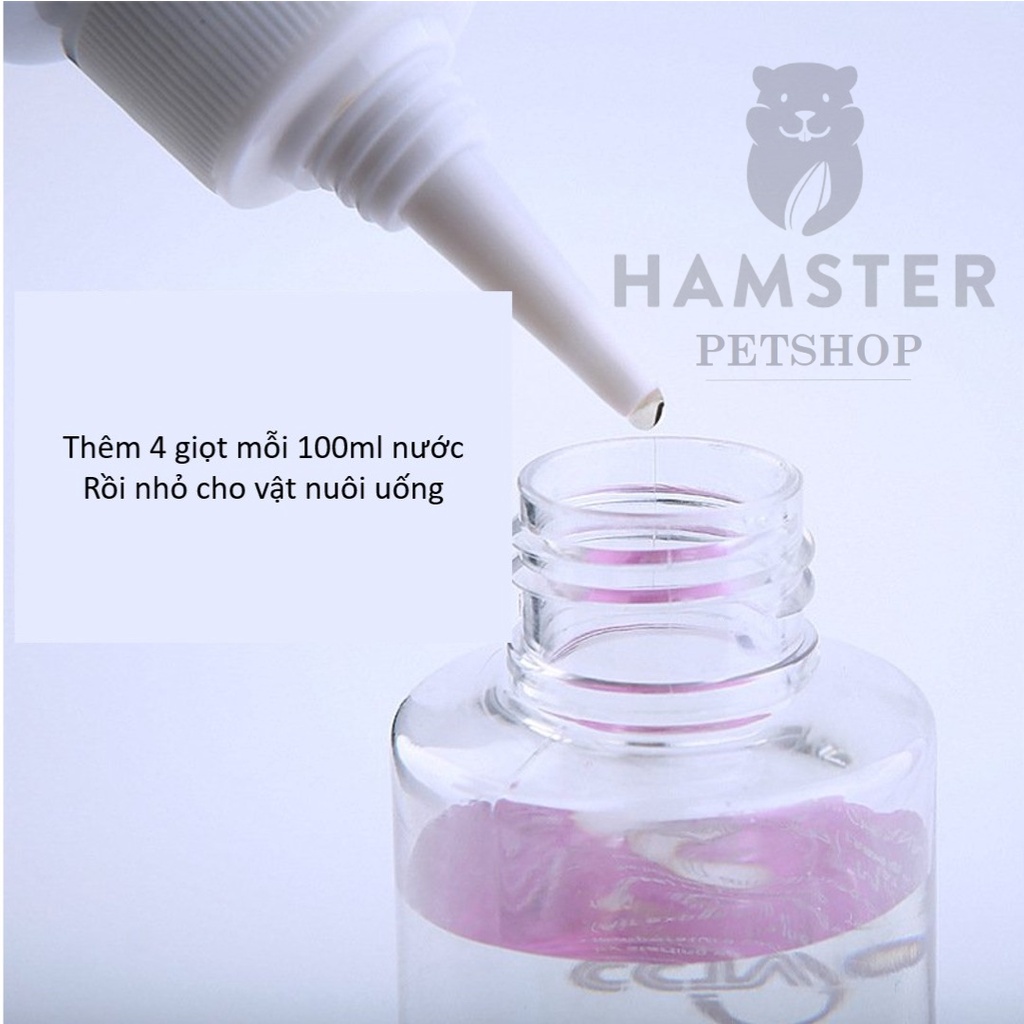 Nước giảm mùi nước tiểu cho chuột hamster, bọ ú, nhím