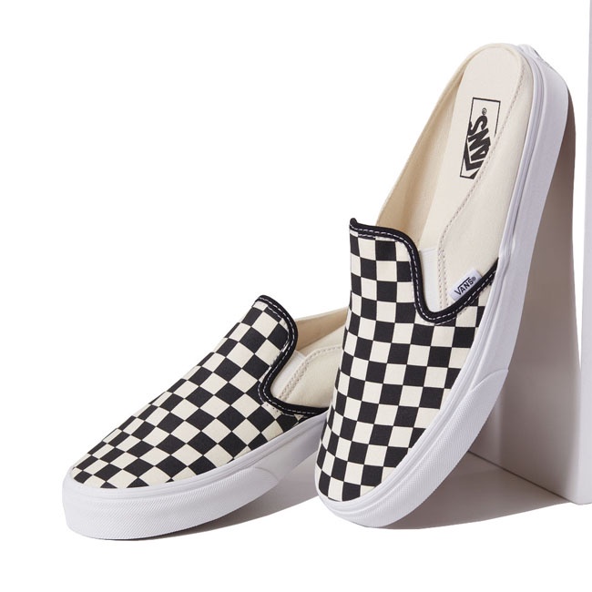 Giày Vans Mule Classic Slip On Checkerbroad - VN0004KTEO1
