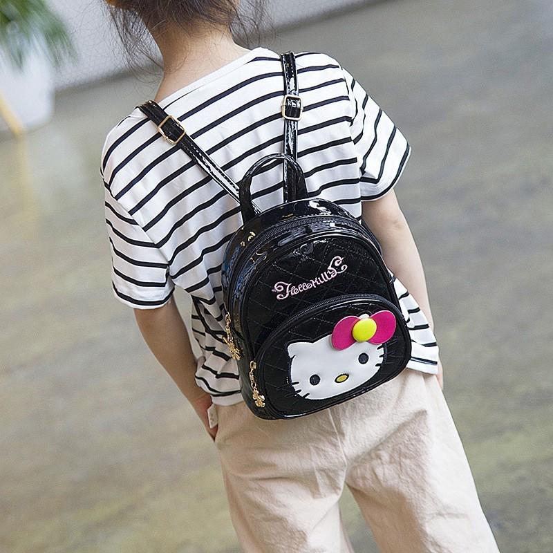 Ba Lô Đi Học Hình Hello Kitty Cho Bé