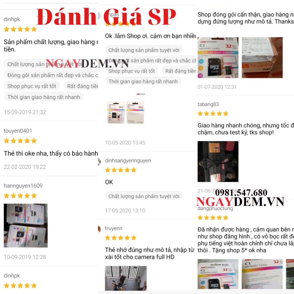 Thẻ Nhớ Micro SD HIKVISION 32GB/64GB Speed 92MB/s HS-TF-C1 - Hàng Chính Hãng | BigBuy360 - bigbuy360.vn