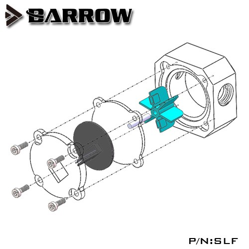 Hệ Thống Tản Nhiệt Nước Barrow Rgb Led