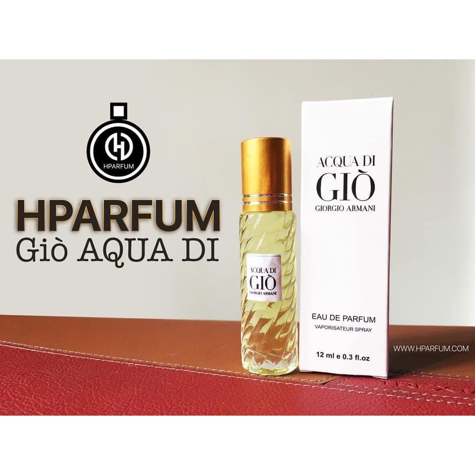 ACQUA DI GIÒ Tinh Dầu Nước Hoa Pháp HPARFUM 12ML - Mùi Nam | BigBuy360 - bigbuy360.vn