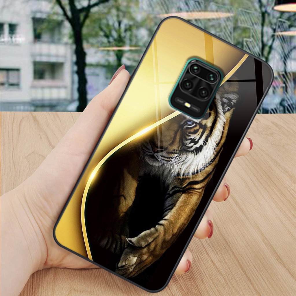 Ốp lưng kính CƯỜNG LỰC điện thoại XIAOMI REDMI NOTE 9 - NOTE 9S - NOTE 9 PRO in phong cách giới trẻ - Doremon Case