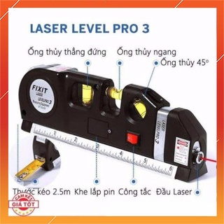 Thước đo nivo laser lv03 đa năng