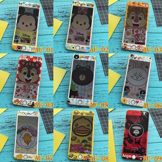 Ốp lưng kính cường lực họa tiết hoạt hình cho iphone 6 / 6s / 6 + / 6s + / 7 / 7 + / 8 / 8 +