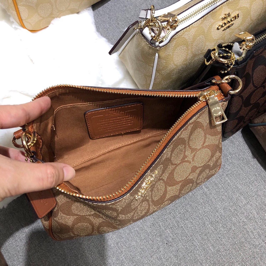 TÚI C0ACH THUYỀN CHỮ MINI 2 dây đeo siêu sang