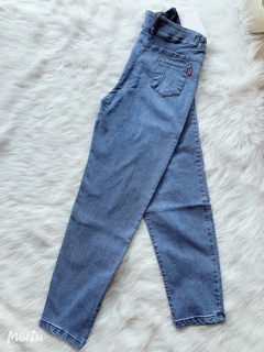 Quần baggy jean bầu