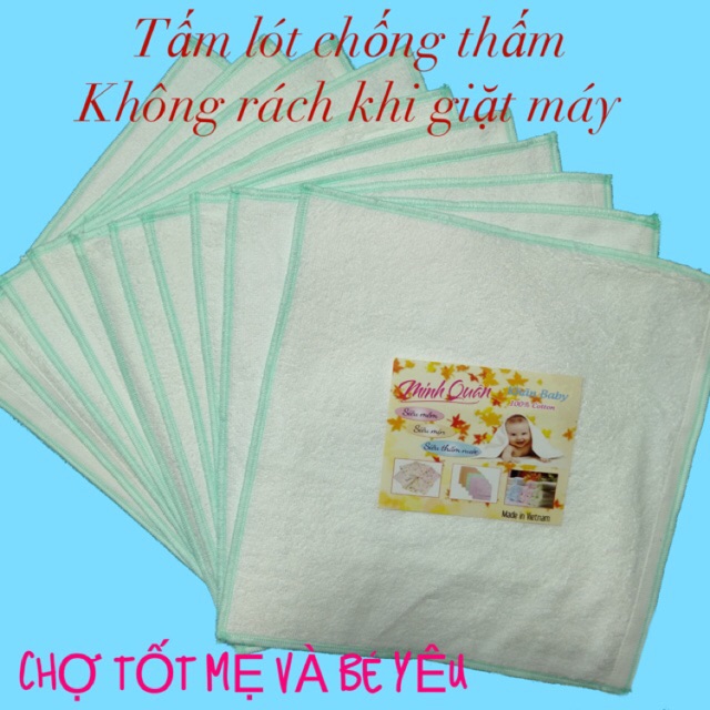 Tấm Lót Chống Thấm Giặt Máy Cao Cấp Siêu Bền (10c tấm lót nilong)