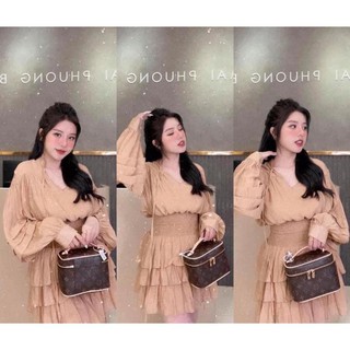 Set đồ nữ cá tính, set váy liền thân đi chơi sang chảnh mùa hè đẹp 8A00003 JKR