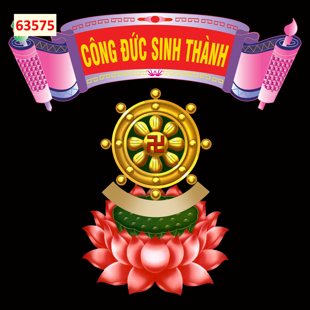 Tranh dán tường 3D vải lụa 3d cao cấp giành cho phòng thờ