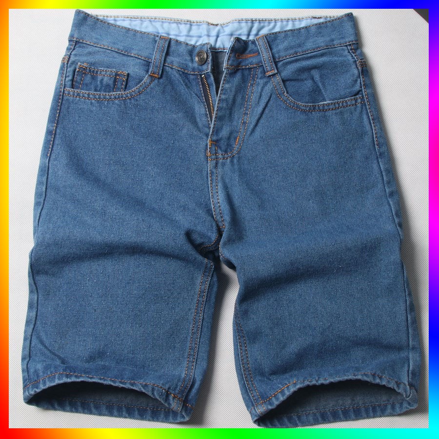 Quần short jean đẹp MT391, Vải đẹp bán shop Minh Thư chuyên quần bò ngố nam