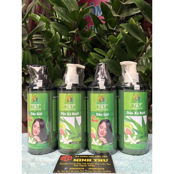 COMBO Dầu Gội + Dầu Xả Bưởi T&T Beauty 300ml + 300ml