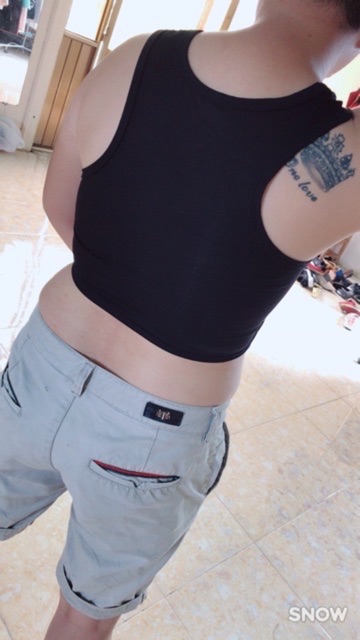 ÁO NỊT TOMBOY BA LỖ NGẮN 💪💪 | BigBuy360 - bigbuy360.vn