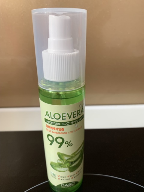 Xịt khoáng Dabo Aloe vera 100ml