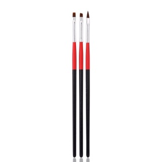 bộ 3 cây cọ bản đỏ đen