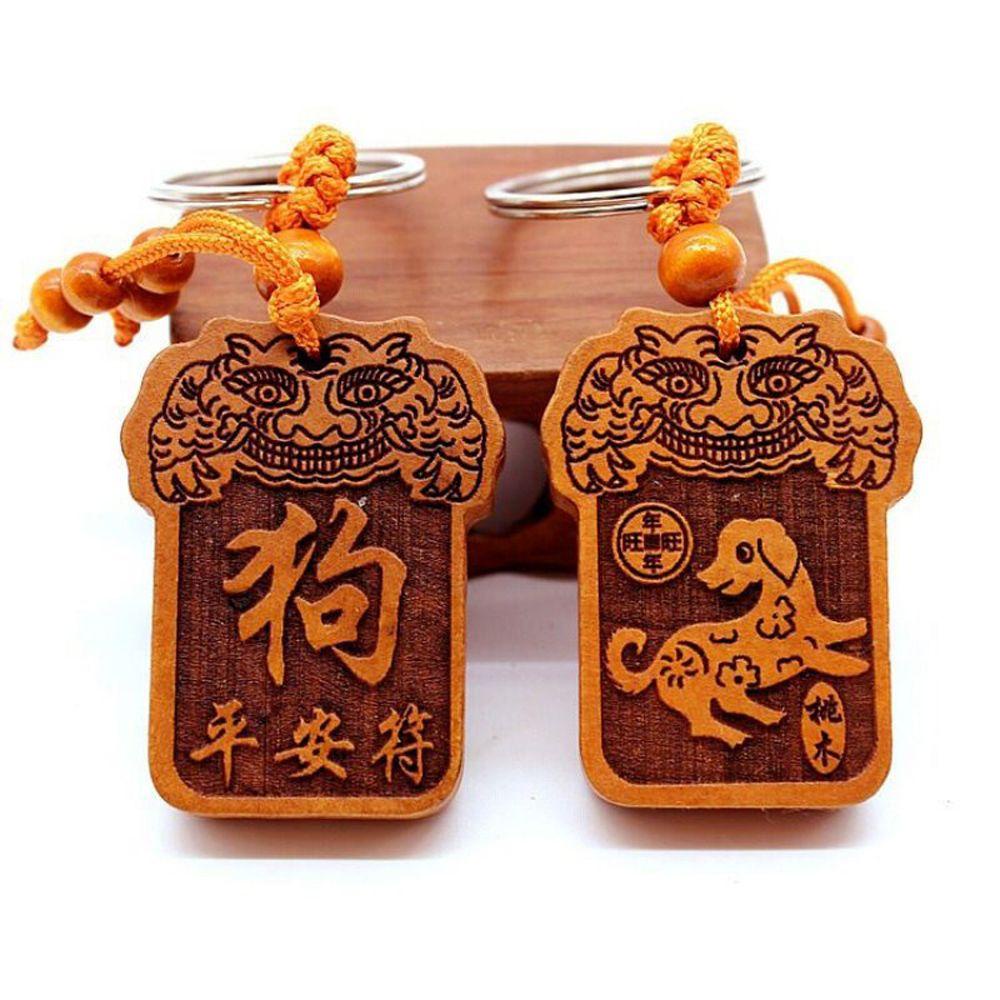 JARRED Móc Khóa Hình 12 Cung Hoàng Đạo May Mắn