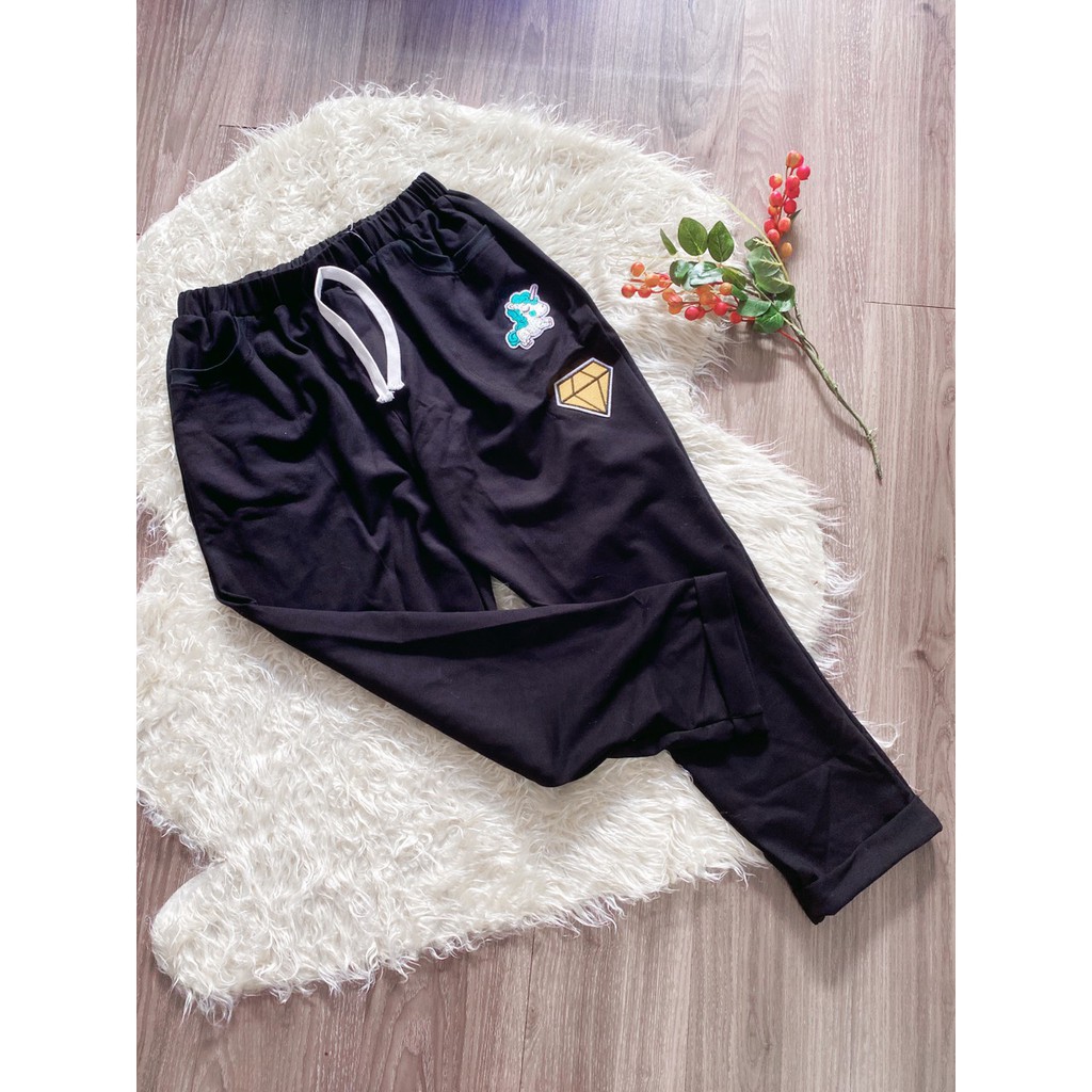 quần dài sticker UNISEX bigsize 70-100kg