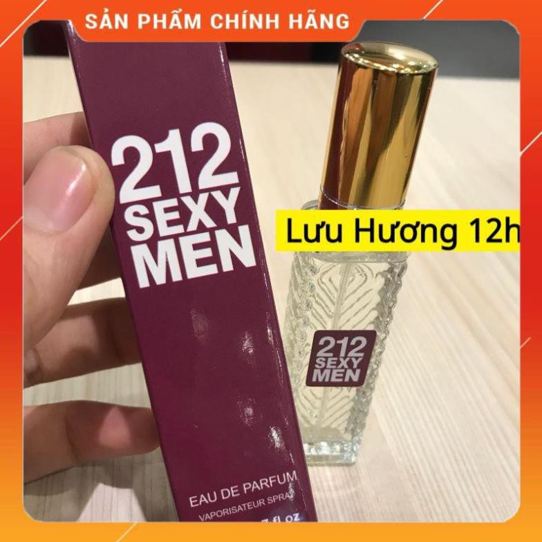 [FREE SHIP] Nước Hoa Nam Nữ Thơm Lâu 212 Sexy 20ml Parfum Mùi Ngọt Cực Thơm