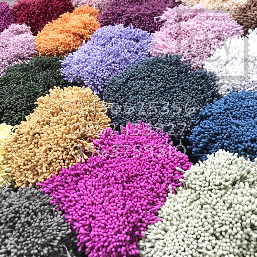 1 bó khoảng400 Nhụy hoa đôi mờ