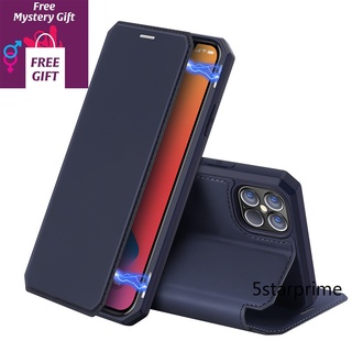 Dux Ducis iPhone 12/11 Pro Max mini Bao da điện thoại Dux Ducis chính hãng bằng da PU cho