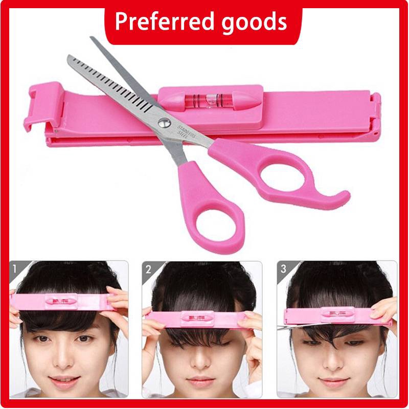 Bộ 3 dụng cụ kéo tự cắt tóc mái chất lượng cao tiện lợi dành cho nữ
