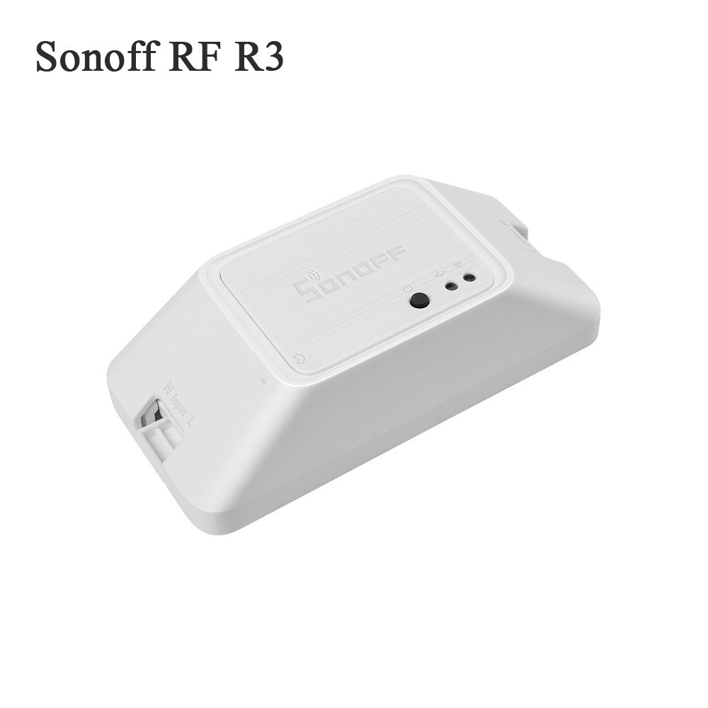 Sonoff basic RF R3 công tắc Wifi điều khiển qua điện thoại có tích hợp sử dụng remote