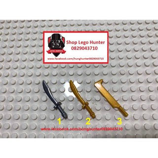 Phụ kiện moc minifigures : vũ khí nhân vật trung cổ