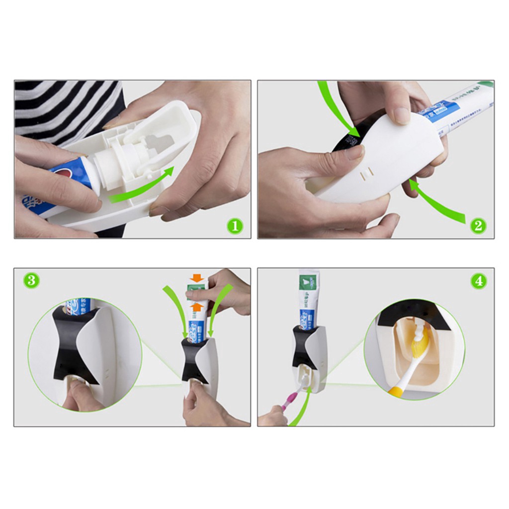 Dụng Cụ Lấy Kem Đánh Răng Tự Động 5 Chức Năng