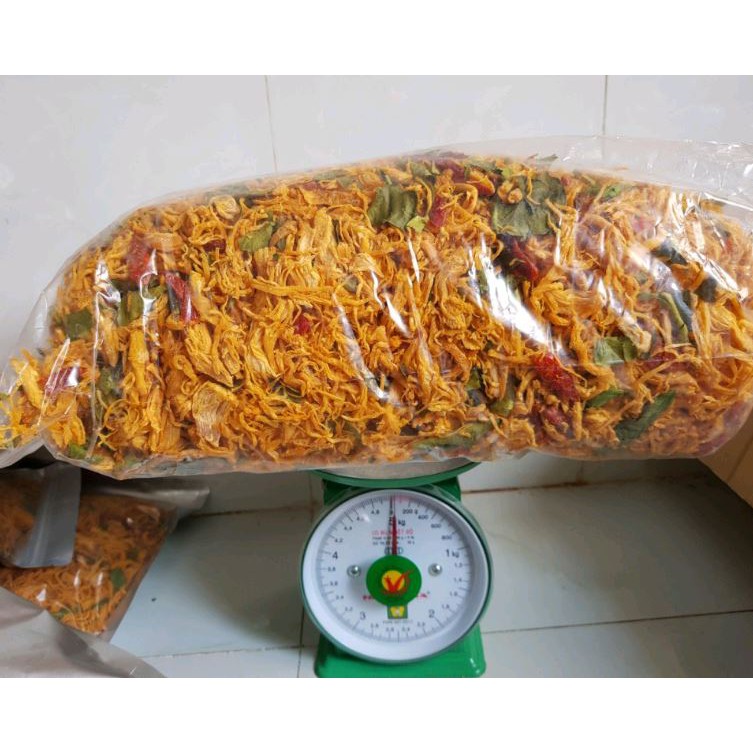 Combo 5kg khô gà lá chanh cay
