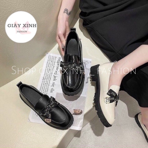 Giày cao gót bít mũi thắt nơ siêu xinh dễ phối đồ Mã GN ( from 1.5 lùi sz )
