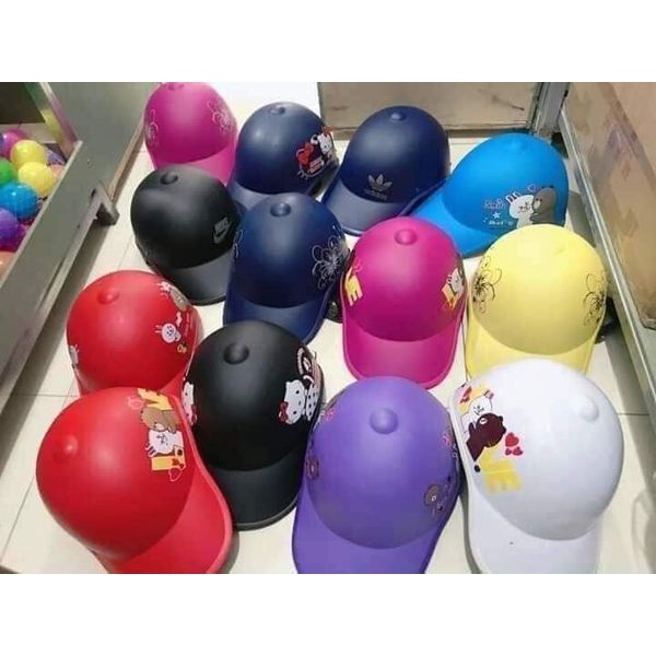Mũ bảo hiểm thời trang NAM NỮ Hình NGẪU NHIÊN, mũ nửa đầu giá rẻ nhiều màu sắc vi vu dạo phố