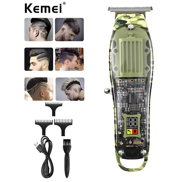 Set tông đơ cắt tóc Kemei KM-1926 1928/ KM-1926 1928 TX7 cho nam