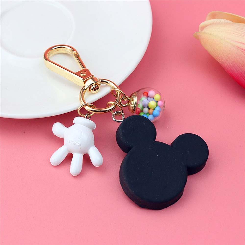 LANFY Móc Khóa Hình Chuột Mickey Hoạt Hình Đáng Yêu