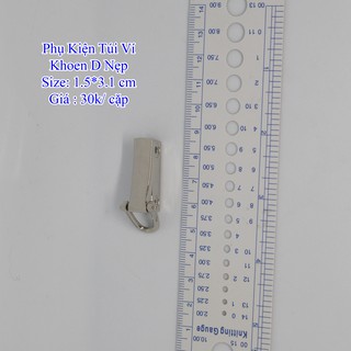 Khoen D Nẹp 4 màu (54k/1cặp)
