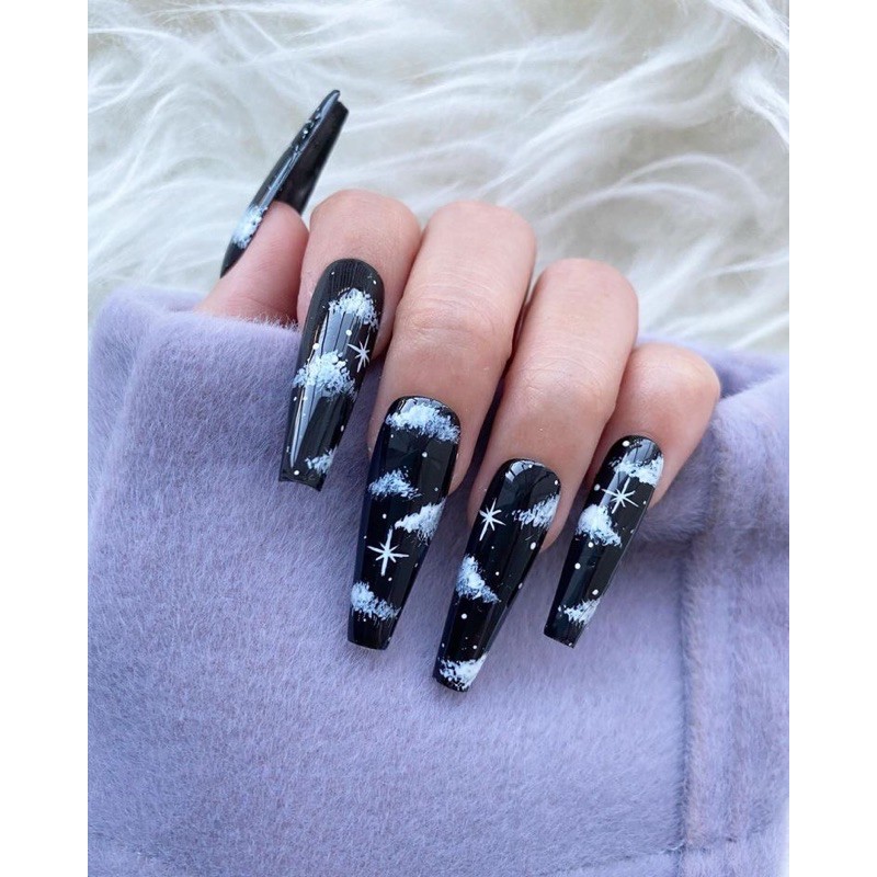 [ NAIL BOX ] MẪU MÂY ĐƠN GIẢN