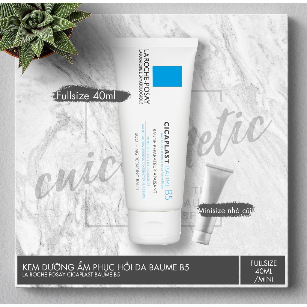  Kem Phục Hồi Tái Tạo Da Tổn Thương La Roche Posay Cicaplast Baume B5