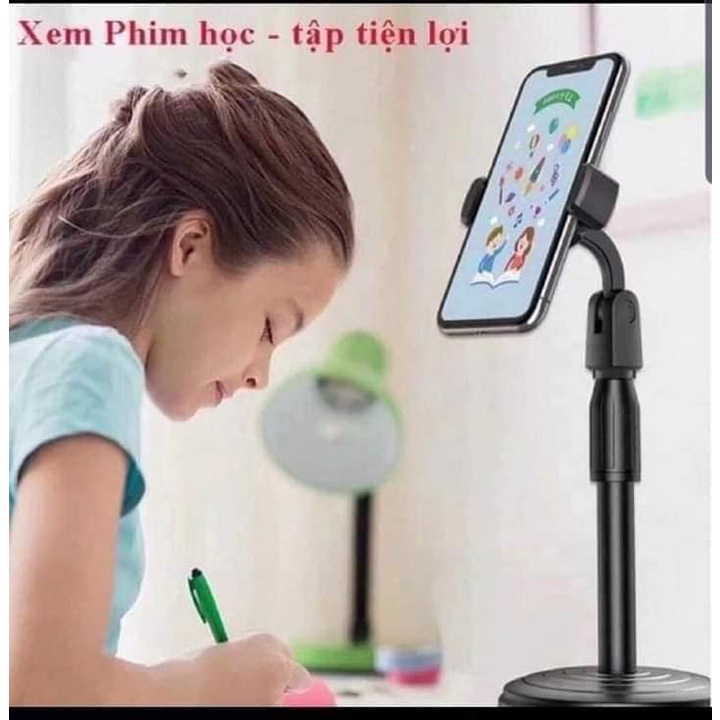 Giá Đỡ Điện Thoại livestream xem video Ổn Định Xoay 360 Độ dùng để Quay Phim Ghi Hình Đa Dụng
