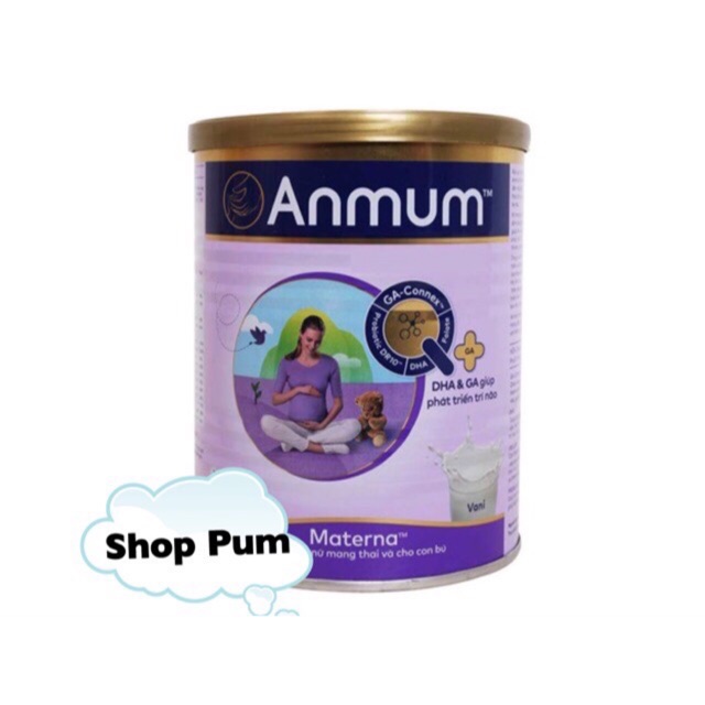 Sữa bầu Anmum lon 800g - vani