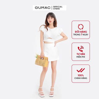 Áo tay bí khoét eo GUMAC AB671