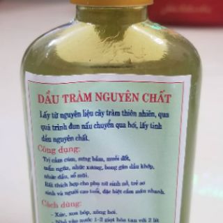 Dầu tràm nguyên chất
