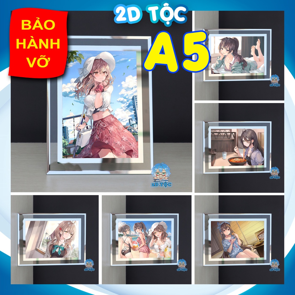 Khung kính A5 để bàn Arya-san bàn bên thi thoảng lại thả thính tôi bằng tiếng Nga  by 2D Tộc Shop