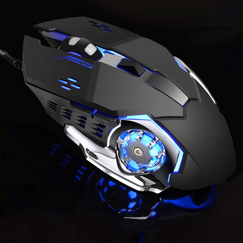 Chuột Quang Có Dây 4 Dpi 7 Nút